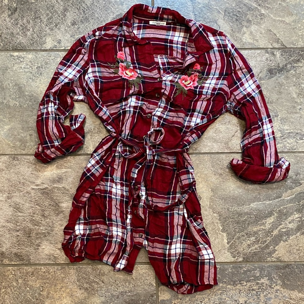 Plaid Shirt Dress